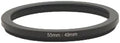 Metal Step-Up/Down Ring Adapter Compatible with Mirrorless Cameras DSLR Lens, UV CPL ND Filter Thread Converter, Black (55-46)