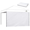 10x10 Pop Up Canopy Sidewall - 1 PC 300D Waterproof Attachable Tent Wall, Privacy Shade for Outdoor Events, Vendor Booths (Tent Not Included, Basic Style) - style: Basic Style