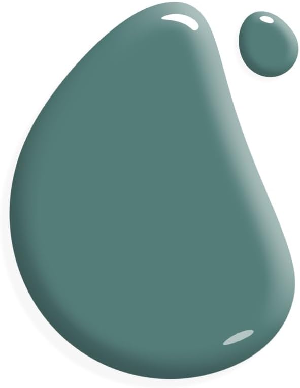 AMY HOWARD AT HOME Chalk-Based One Step Paint for Furniture, Cabinetry, Decor, Finish, and More | No Stripping, Sanding, or Priming | Dark Base | 32 Ounce | Peacock Arbre