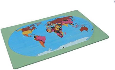 Flags of The World-Montessori Materials Geography Educational Tools Preschool Early at-Home Learning Toys