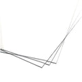 KastLite Colored Acrylic Sheets Nominal 6" x 18" - Plastic Sheet Easy to Cut, Saw, Shape, Laser Cut - Ideal for Arts & Crafts & DIY Projects- Durable, Lightweight, Scratch Resistant - Clear 2 Pack