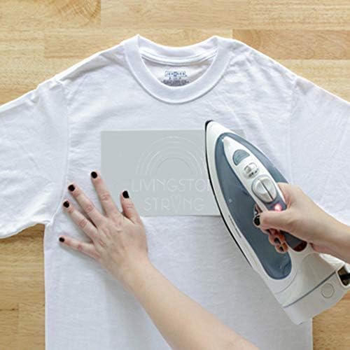 NuFun Activities Inkjet Printable Iron-On Heat Tshirt Transfer Paper 11x17 (12, Light Fabrics)