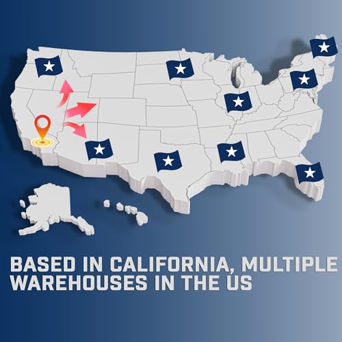 EliteShade USA 10-Year-Non-Fading 6x6Ft Square Market Patio Umbrella, UPF 50+ UV Protection Performance Sun Umbrella, Heavy Duty Commercial Grade Outdoor Table Umbrella with Crank, Windproof Vented Top for Garden, Pool, Deck and Outdoor Playsets, Royal Bl