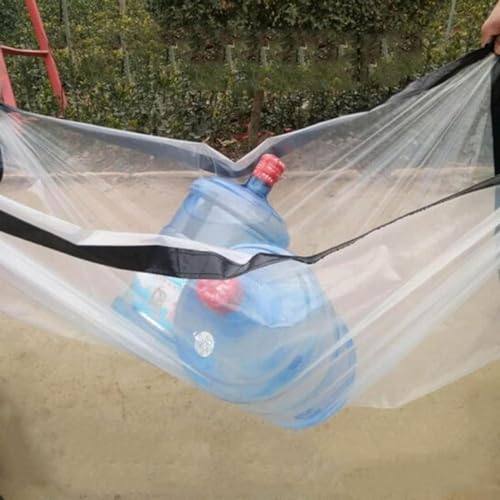 Waterproof Cover Clear Tarps 4x10 FT, Clear Tarp for Deck Porch Patio Canopy Outdoor Camping Ground Garden Furniture Cars Covers, PVC Heavy Duty Tarpaulin, with 10 Marbles Bundle and 1 Rolls Ropes - size: 4x10 FT