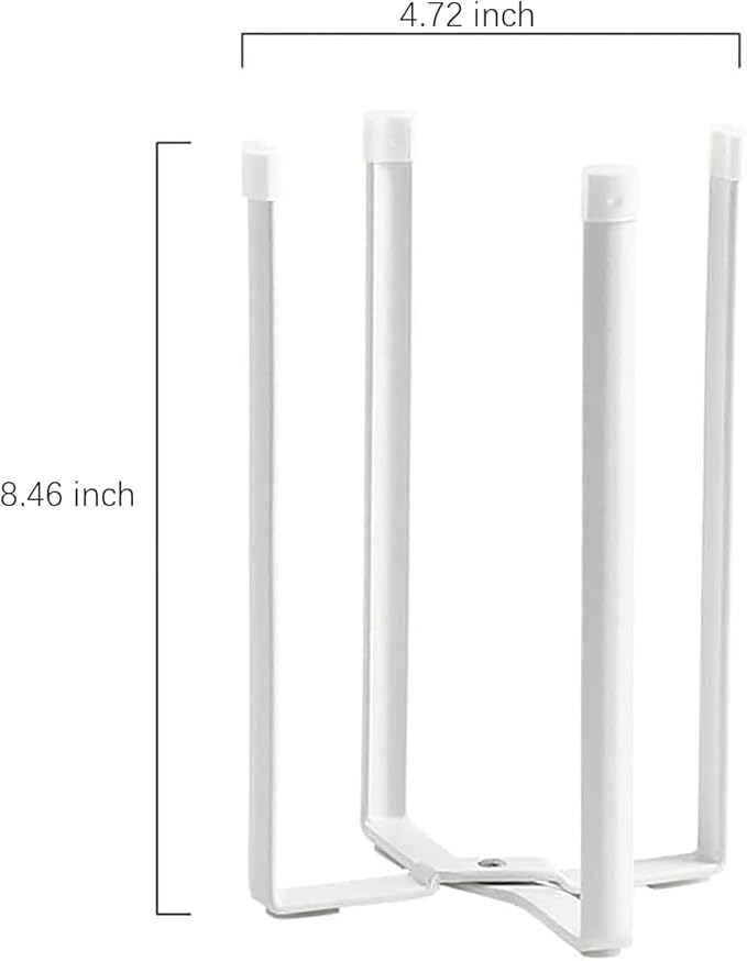 Kitchen Stand Holder, Plastic Bag Drying Rack, Multifunctional Countertop Cups Bottles Drying Rack for Plastic Bags, Bottles and Cups, Shelf Trash Bag
