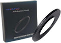 YAMAFOO 49mm to 82mm Step-Up Ring/Step Down Rings Filter Adapter for All Brands UV ND CPL Metal Ring Step-Up Rings Adapter Filter,Black (49-82)
