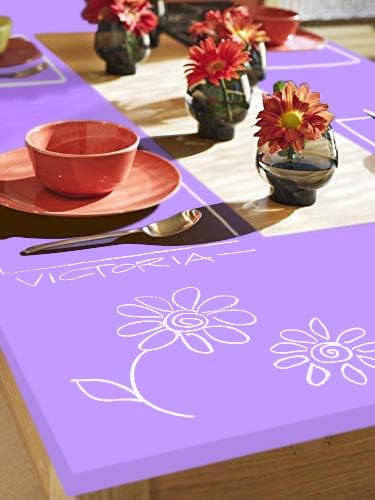 Chalkboard Blackboard Paint - Brush on Wood, Metal, Glass, Wall, Plaster Boards Sign, Frame or Any Surface. Use with Chalk Pen Wet Erase, Non-Toxic - Matte Finish [Purple] - (8.5oz Cover 32 sf)