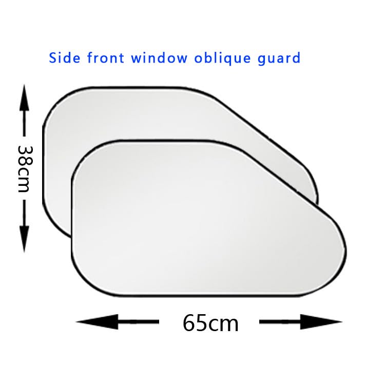 Car Sunshades for Skoda Enyaq 2020-2025, Windshield Breathable Portable Visor Sunproof UV Rays Privacy Protection Blocking Mosquito