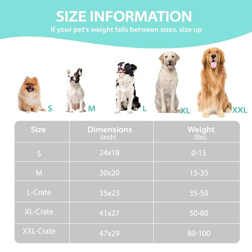Cooling Dog Mat Q-Max>0.5 - Rapid Cooling Tech, Thin Breathable Crate Pad, Portable Washable Summer Mat, Chill Soothing Fabric - 30"x20" Medium Dog, Dark Beige - color: Dark Beige, size: 30"L x 20"W x 0.8"H