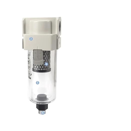 Vacuum Water Droplet Separator Vacuum Pipeline Filter Negative Pressure Filter Element AMJ AMJ3000-03B AMJ4000-04B-C(AMJ3000-03B)