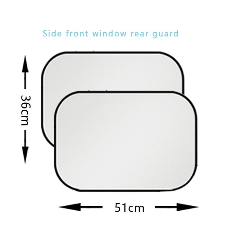 Car Sunshades for Fit/Jazz 2013-2022, Windshield Breathable Portable Visor Sunproof UV Rays Privacy Protection Blocking Mosquito