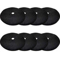 EBaokuup 8 Pack 24.5 Inch Non-Woven Tree Mulch Ring - Degradable Tree Protector Mat, Reusable Tree Weed Barrier Mat for Weed Control Root Protection - size: 24.5 Inch
