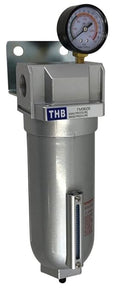 1" NPT Industrial Coalescing 0.01u Micron Filter Removes 99.98% of Oil, Moisture Vapor, Aerosols from Compressed Air Lines, 11oz Bowl, Auto Drain