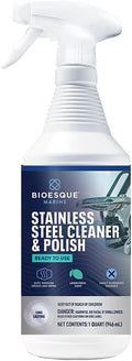 Bioesque Marine Stainless Steel Cleaner & Polish, 32 Fluid Ounce (Pack of 1)