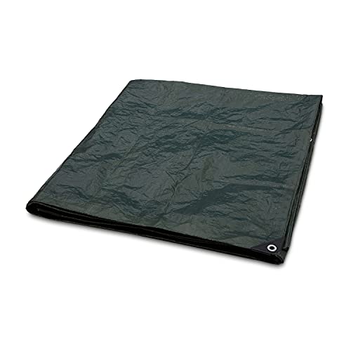 Amazon Basics Waterproof Camping Tarp - size: 9.5 Feet x 11.3 Feet