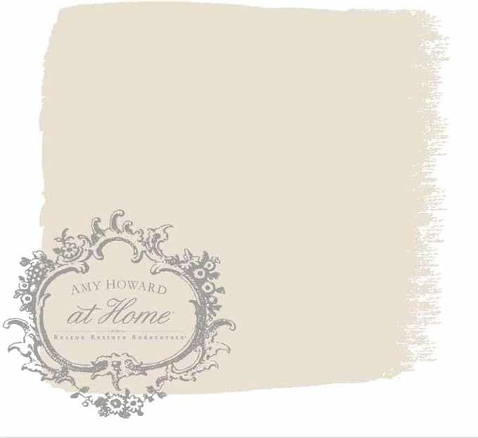 AMY HOWARD AT HOME Chalk-Based One Step Paint for Furniture, Cabinetry, Decor, Finish, and More | No Stripping, Sanding, or Priming | Ultra-Light Base | 16 Ounce | Ballet Slippers