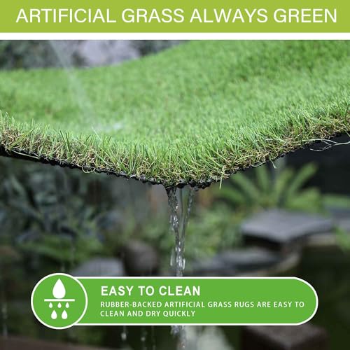 Sunturf Fake Grass for Dogs Artificial Grass Turf Mats for Puppy Training Dog Pads Extra Large for Dogs 6.5x13FT Dog Supplies Reusable - size: 6.5x13 FT