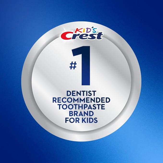 Crest Advanced Kid's Fluoride Toothpaste, Bubblegum Flavor, 4.2 oz, 3 Count, Color-Changing Anticavity Toothpaste