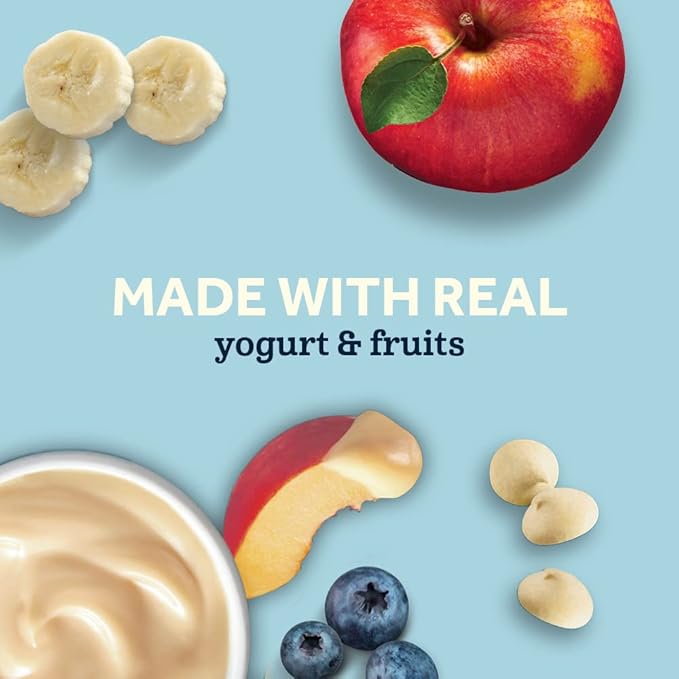 Gerber Snacks for Baby Variety Pack, Yogurt Melts & Fruit & Veggie Melts, 1 Ounce Pouch (Set of 8)
