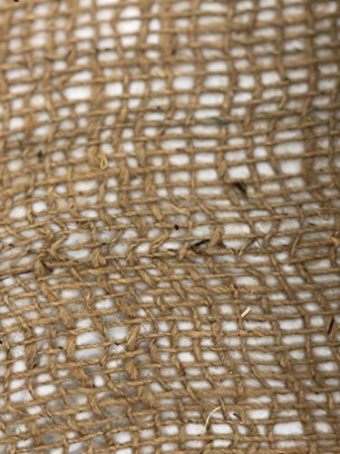 AK TRADING CO. SoilSaver-10Yard AK-Trading 10 Yards (30 feet Long) -120 Sq. Ft. Coverage Jute Erosion Control, Soil Saver Mesh Blanket-48 Wide x 10 Yards, 10 Yards, Natural - size: 10 Yards