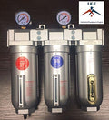 3/4" Inline Compressed Air Filter Desiccant Dryer Moisture Separator Trap Combo