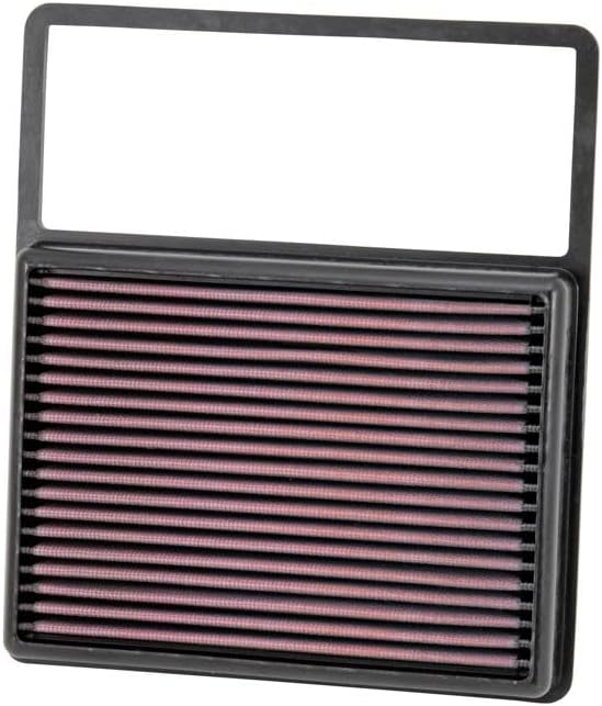 K&N High-Flow Original Lifetime Engine Air Filter: Increase Power: Premium, Washable: Compatible with 2013-2021 Ford/Lincoln: C-Max, Fusion, Mondeo, MKZ, 33-5001