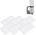 Dust Collector Bags 12pcs two-sided 7mil 19.5" diameter (31" width x 40" length) for Harbor Freight Central Machinery 35 and 70 Gallon Dust Collector (12)