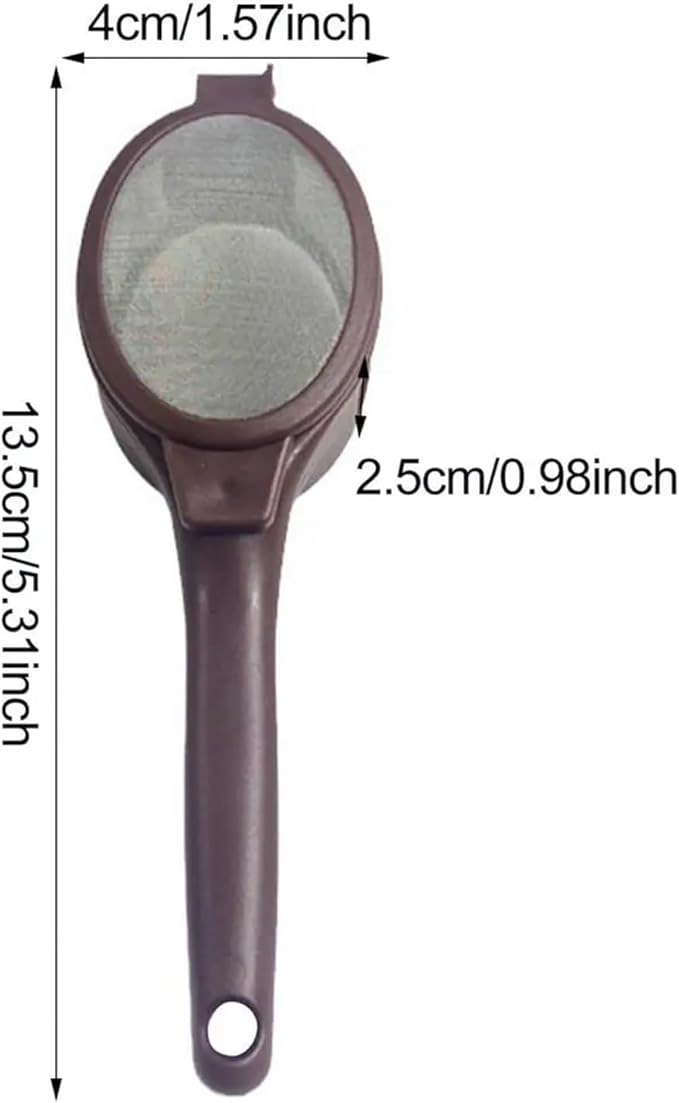 Portable Coffee Filter Spoon Brewing Tool For Ground Loose Tea Multifunctional Tea Filter With Hanging Handle For Camping Travel
