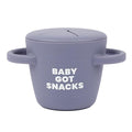 Bella Tunno Snack Cups for Toddlers, Silicone Spill Proof Food Container with Lid, Babies & Kids 6-12 Months, Baby Got Snacks