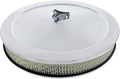 United Pacific S1108 14" Chrome Round Air Cleaner Assembly