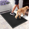 3'X5'Mesh Dirt Trapper Mat,Heavy Duty Welcome Mat,Commercial Floor Rugs,Front Door Carpet for Indoor & Outdoor,Sand Catcher Door Mat,Anti-Slip Rubber Backing,Black - size: 3' x 5' (Rectangular)