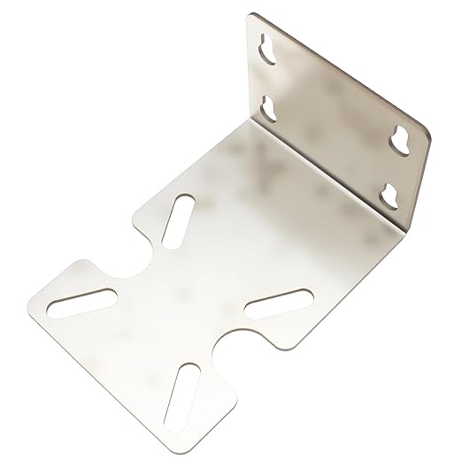 FDXGYH Stainless Steel Water Filter Housing Bracket Water Purifier RO Machine Metal Housing Fixed Bracket [10-inch/20-inch, 1.7mm Thickness]