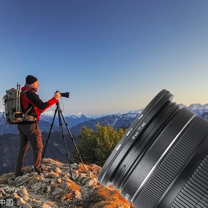 67mm Lens to 58mm Camera Lens Adapter 67mm to 58mm Step Down Ring Adapter Ring for All Brands of UV ND CPL, with Premium Lens Wiping Cloth 2 Pack (67mm-58mm)