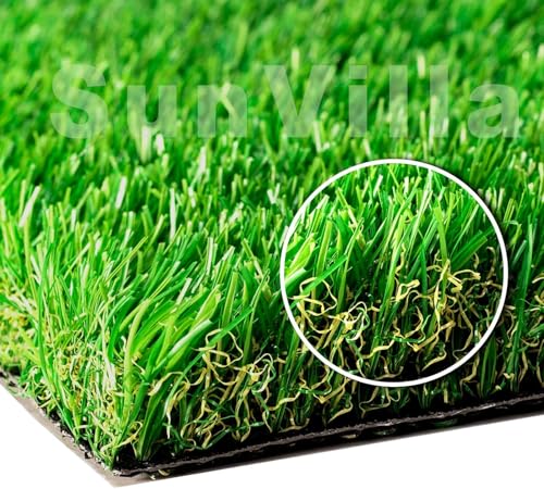 SunVilla SV7'X13' Realistic Indoor/Outdoor Artificial Grass/Turf 7 FT X 13 FT (91 Square FT) - size: 7 FT x 13 FT (91 Square FT)