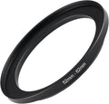 52mm to 62mm Step Up Ring Filter Adapter Black Metal Step up Adapter Rings Compatible with All Brand UV CPL ND Camera Lens Filter Step Down Ring (52mm-62mm)