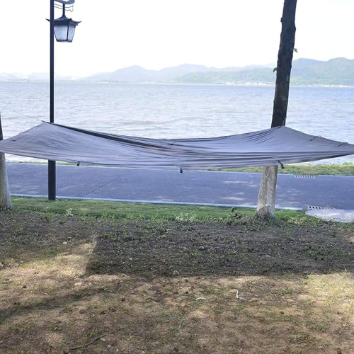 KALINCO Tent Tarp, Picnic Mat Camping Tarp Tent Hammock Tarp, pu Waterproof Camping tarp Tent Rain Fly Picnic Mat Survival Shelter Sunshade - color: Coffee, size: 10x13FT