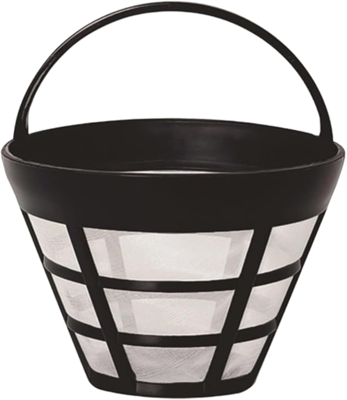 Reusable Coffee Filter – Coffee Filter Basket, Cup Brewing Insert, Metal Drip Strainer | Fine Mesh Extraction, Rewashable Design, Flavor Retention System, Portable Beverage Tool for Home Office Campin