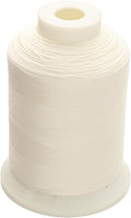 KO Thread, Nylon Beading Thread, White Color, Japanese Pre-Waxed 100% Nylon, 440TEX, Tangle Resistant Knotting Cord, 300 meter/330 Yard per Spool - Use for Seed Bead Projects, Loom Work, Bead Weaving