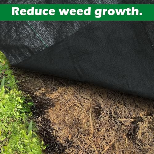 WAENLIR 5.8oz 6FT x 100FT Heavy Duty Landscape Fabric Weed Barrier Premium Woven Ground Cover Roll, UV Resistant&Tear-Proof, Ideal for Garden Beds, Walkways, Patios, Greenhouses, Outdoor Landscaping - size: 5.8oz 6ft x 100ft