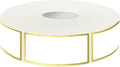 600 Golden Border Removable Freezer Labels Water Oil Resistant with Perforation Line for Food Containers Jars Pantry Organization (Ink Quick-Dry，1” x 2”)