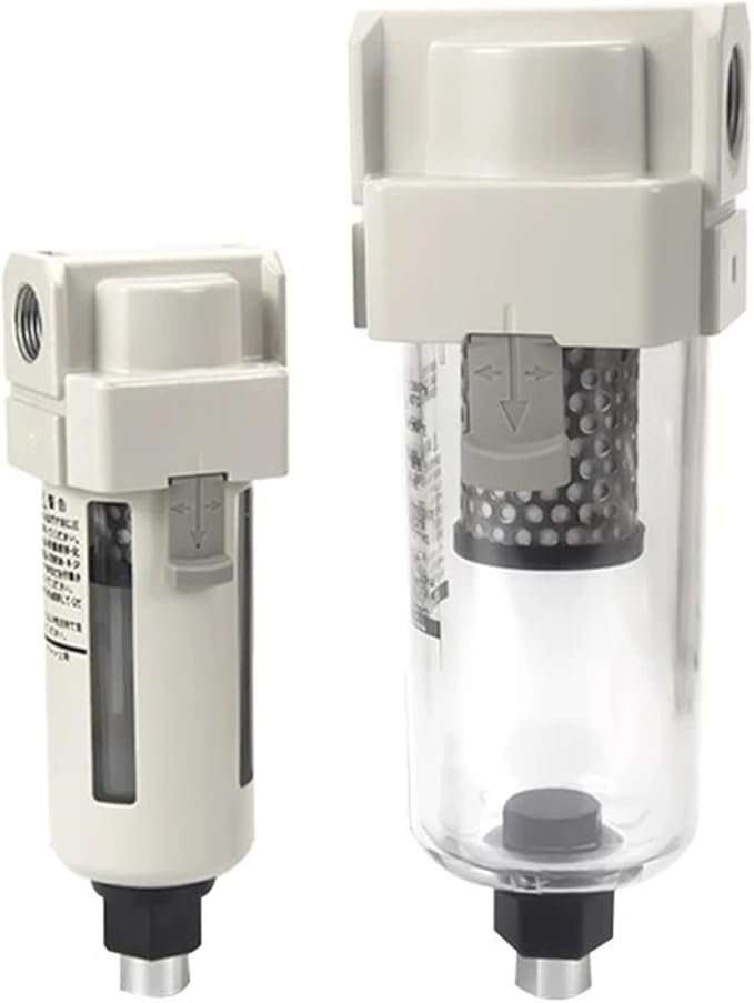 Vacuum Water Droplet Separator Pipeline Filter AMJ AMJ3000-03B AMJ4000-04B-C 1Pcs(AMJ3000-03B)