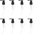 uxcell 8 Pcs Soap Dispenser Pump Heads Soap Dispensers Top Pumps Replacement Switch Pumphead for Standard 24/410 Neck Size Lotion Shampoo Bottle, Black