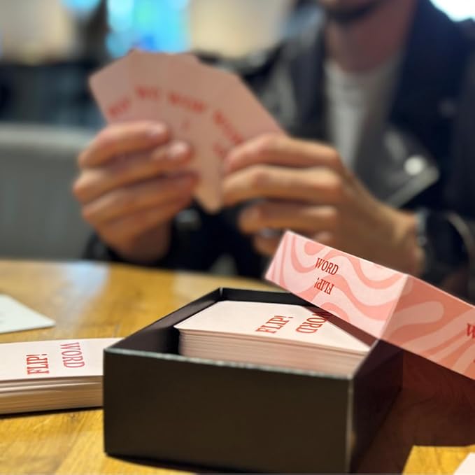 Hat Acrobat Word Flip! - The Fast-Paced Game for Adults and Teens - Skill Games Teens and Adults Will Enjoy - Family Card Games for Teens and Adults
