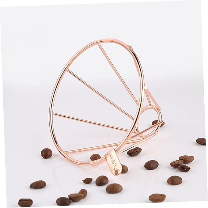 Portable Stainless Dripper Reusable Cone Filter for Camping Travel Home Brewing Design for Optimal Flavor Extraction