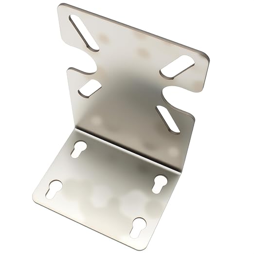 FDXGYH Stainless Steel Water Filter Housing Bracket Water Purifier RO Machine Metal Housing Fixed Bracket [10-inch/20-inch, 1.7mm Thickness]