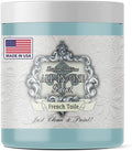 ALL-IN-ONE Paint, Durable cabinet and furniture paint. Built in primer and top coat, no sanding needed. Includes our 30 featured color card - French Toile (warm blue), 8oz Sample