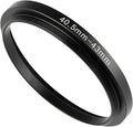 40.5-43mm Metal Step-Up Ring Adapter Compatible with Mirrorless Cameras DSLR Lens, UV CPL ND Filter Thread Converter, Black