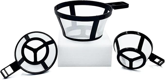 1/3/5/10pcs Coffee Filter Reusable Nylon Coffee Pot Filter Portable Basket Cup Style Environmental Protection Mesh Coffee Tools(1pcs)