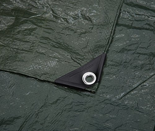 Amazon Basics Waterproof Camping Tarp - size: 9.5 Feet x 11.3 Feet