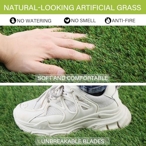 Sunturf Fake Grass for Dogs Artificial Grass Turf Mats for Puppy Training Dog Pads Extra Large for Dogs 6.5x13FT Dog Supplies Reusable - size: 6.5x13 FT